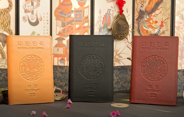 Sejong Passport Case — Premium Leather Set